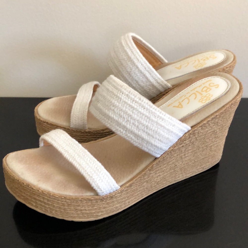 Sbicca platform wedge sandals